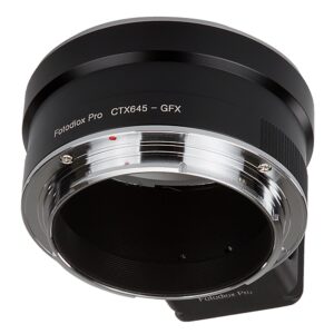 Fotodiox Pro Lens Mount Adapter Contax 645 (C645) Mount Lens to G-Mount GFX Mirrorless Camera