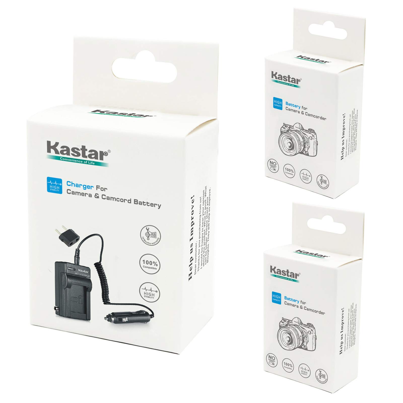 Kastar 2X Battery + Charger for Fujifilm NP-120 Pentax D-LI7 Ricoh DB-43 & FinePix 603 FinePix F10 F11 M603, KYOCERA Contax Tvs, Caplio 300G 400G G3 R330 RR10 RX, Contax BP-1500, Besteker DV-108