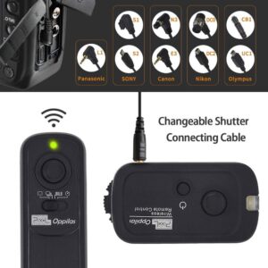 Pixel 2.4GHz Digital Wireless Remote Shutter Release oppilas E3 for Canon, Pentax, Samsung, Contax, Sigma and Hassleblad Cameras, Replaces Canon RS-60E3