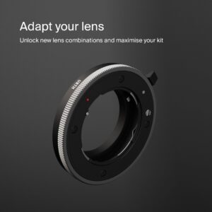 Urth Lens Mount Adapter: Compatible with Contax G Lens to Fujifilm X Camera Body