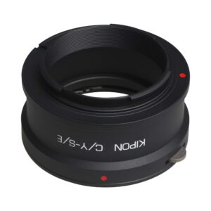 KIPON Adapter for Contax Yashica Mount Lens on Sony E Mount Mirrorless Camera