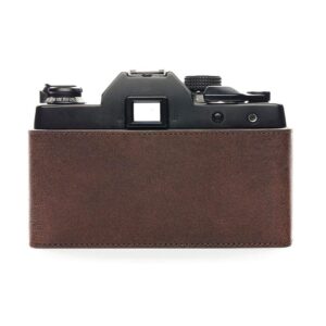 TP Original Handmade Genuine Real Leather Half Camera Case Bag Cover for Contax RTS RTS II RTS2 Coffee color