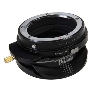 Fotodiox Pro TLT ROKR - Tilt/Shift Lens Mount Adapter Compatible with Contax/Yashica (CY) SLR Lenses to Micro Four Thirds (MFT, M4/3) Mount Mirrorless Camera Body