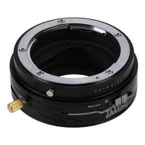 Fotodiox Pro TLT ROKR - Tilt/Shift Lens Mount Adapter Compatible with Contax/Yashica (CY) SLR Lenses to Micro Four Thirds (MFT, M4/3) Mount Mirrorless Camera Body