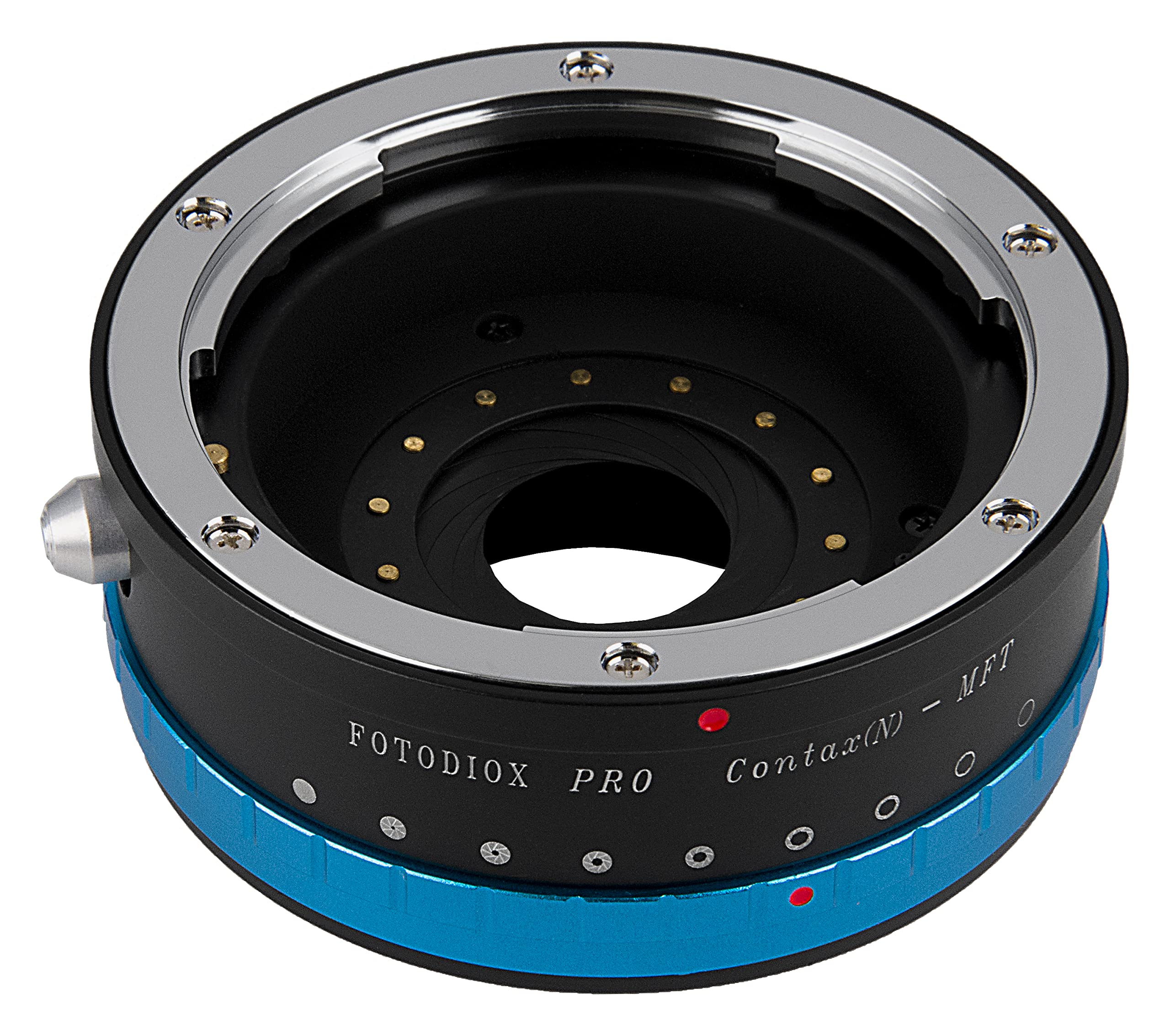 Fotodiox Pro IRIS Lens Mount Adapter Compatible with Contax N Lenses to Micro Four Thirds Cameras