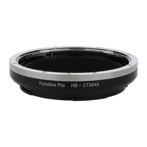 fotodiox pro lens mount adapter compatible with hasselblad v-mount lenses on contax 645 medium format cameras