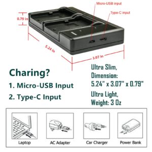 Kastar 4-Pack CR-V3 Battery and LTD2 USB Charger Replacement for Toshiba PDR-M21, PDR-M25, PDR-M60, PDR-M61, PDR-M65, PDR-M71, PDR-M81, Contax Contax Aria Digital Camera