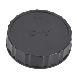 Lens 5pcs Plastic Back Cover Lens, Rear Protective Cover Suitable for Contax for Yasica C Y Mount SLR Camera Lens