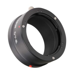 KIPON Adapter for Using Contax Yashica Mount Lens on Panasonic Sigma L Leica SL TL Mirrorless Camera