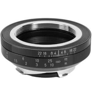 Lens Mount Adapter Ring Lens to Leica m pk m42 Nikon f contax cy to Leica m (CY-M)