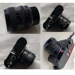 Lens Mount Adapter Ring Lens to Leica m pk m42 Nikon f contax cy to Leica m (CY-M)