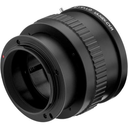 Vello Lens Adapter with Macro Compatible with Contax/Yashica Lens to Sony E-Mount Camera