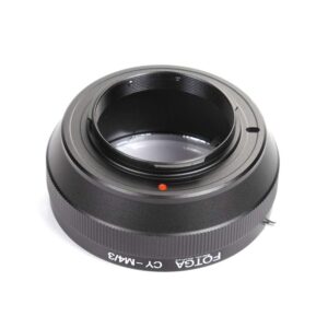 Fotga Lens Adapter for Contax C/Y Mount Lens to Micro Four Thirds M4/3 MFT Mount Camera Olympus Pen E-PL1/2 E-PL7/8/9/10 OM-D E-M5 E-M10 II III Lumix GH2 GH3 GH4 GH5 GH5s