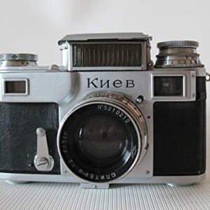 KIEV-3 Soviet Contax copy camera 35mm Arsenal Manual #524496 lens Jupiter-8