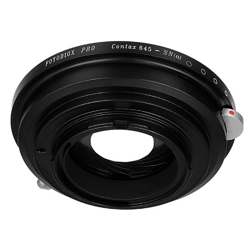 Fotodiox Pro IRIS Lens Mount Adapter Compatible with Contax 645 Lenses to Sony Alpha A-Mount (Minolta AF) Cameras