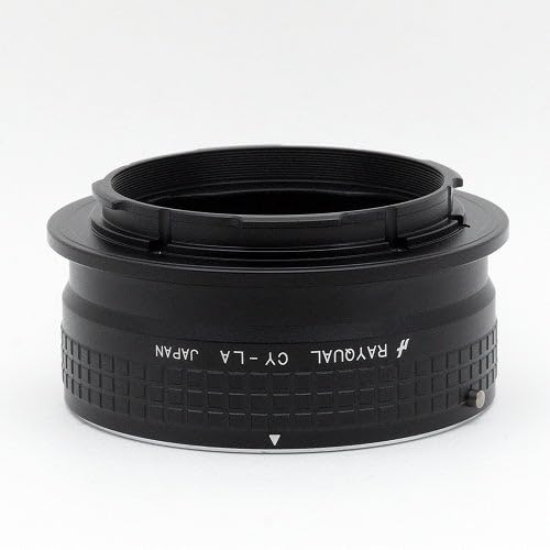 Rayqual Lens Mount Adapter for Contax/Yashica Lenses to Leica L-Mount Camera Made in Japan CY-LA