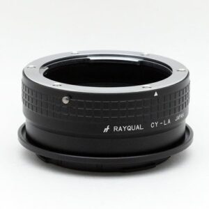 Rayqual Lens Mount Adapter for Contax/Yashica Lenses to Leica L-Mount Camera Made in Japan CY-LA