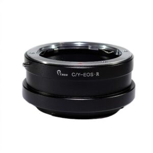 pixco lens mount adapter ring for contax lens to canon eos r mount camera