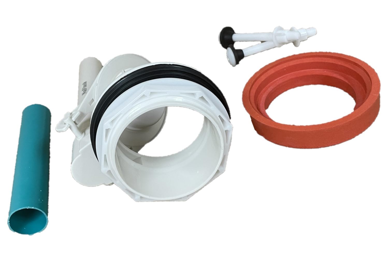 Flush Valve, American Standard Champion 4 Replacement for Two Piece Toilets with Overflow Extension Tube by NuFlush