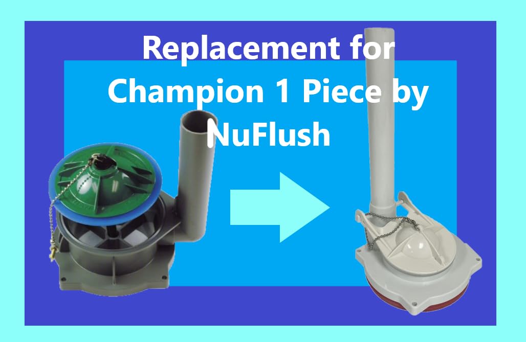 One-piece American Standard Champion Flush Valve Upgrade by Nuflush