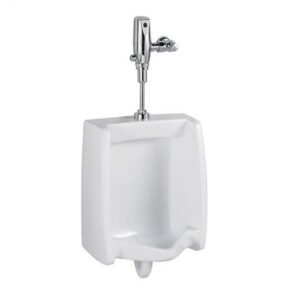 american standard 6590525.020 commercial urinal and selectronic dc flush valve combo, white