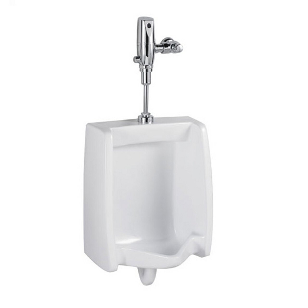 American Standard 6590525.020 Commercial Urinal and Selectronic DC Flush Valve Combo, White