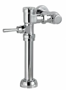 american standard 1.28 gpf single flush toilet manual flush valve, 1" ips inlet size, 11-1/2" rough-in