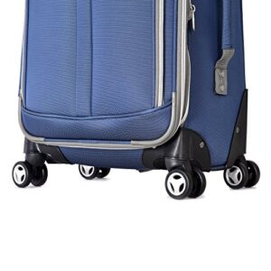 Olympia U.S.A. Tuscany 21" Expandable Carry-on Spinner, Blue