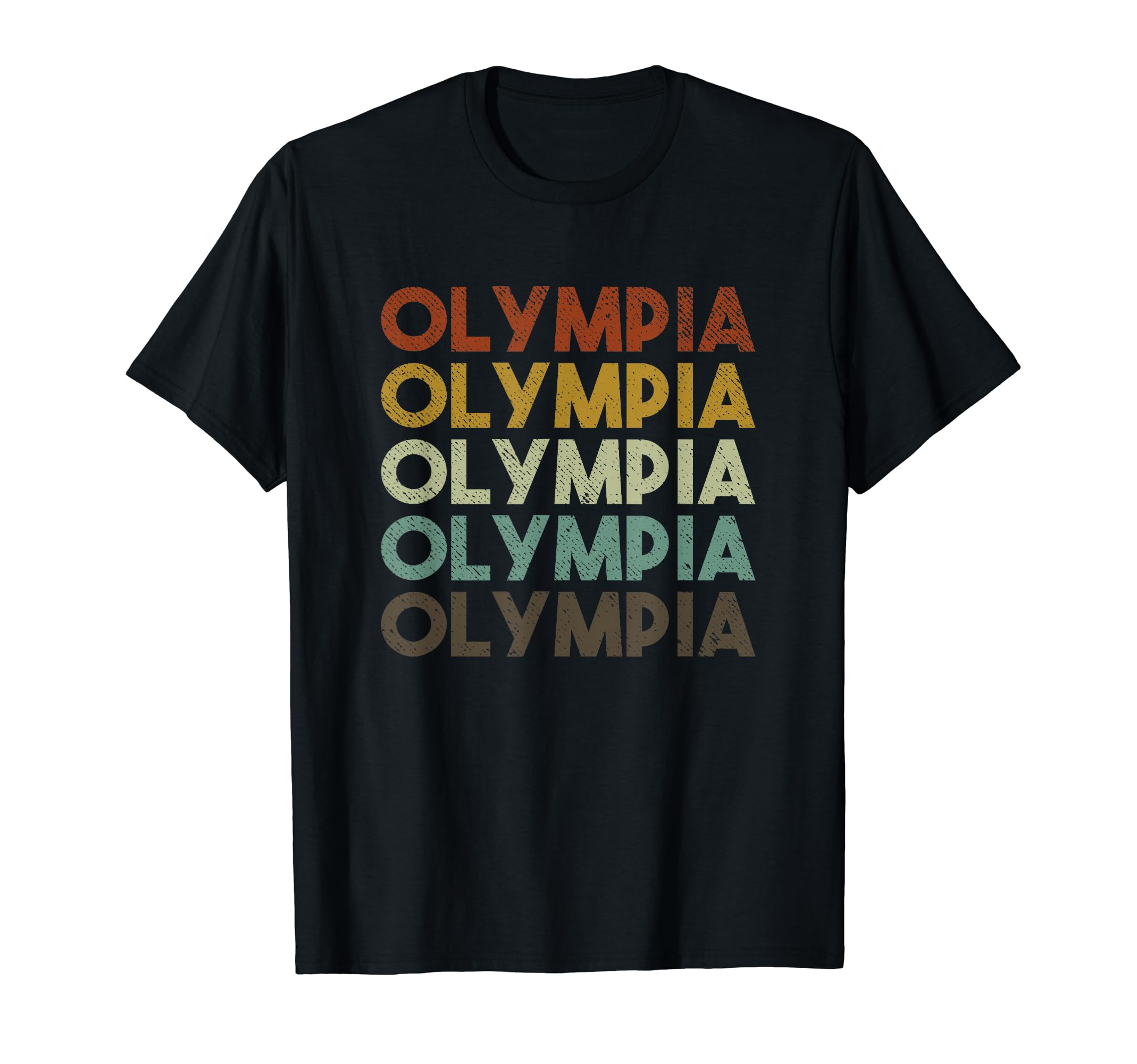 Retro Olympia Washington Vintage T-Shirt