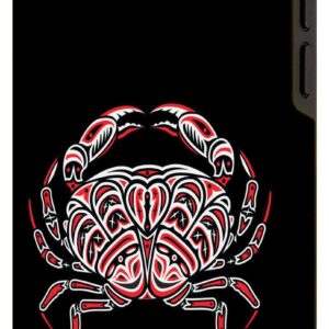 iPhone 15 Pro Max Olympia Washington Dungeness Crab Native American Indian Case