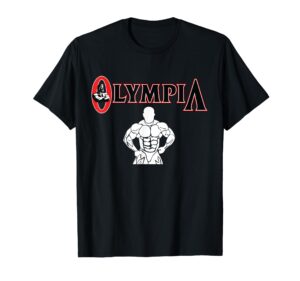 mr olympia for men women fitness bodybuilding t-shirt