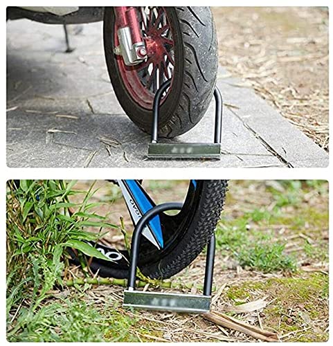 Bicycle Lock U-Shaped Lock Anti-Theft Lock Crescent Lock Core, Anti-Hydraulic Shear, Suitable for Motorcycle/Bike