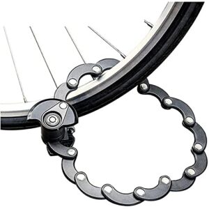 Bicycle Anti-Theft Lock, Mountain Bike Fixed Folding Lock, Bicycle Chain Lock, Creative Burger Lock