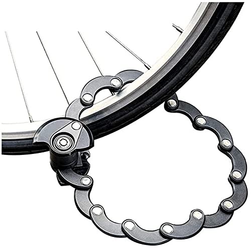 Bicycle Anti-Theft Lock, Mountain Bike Fixed Folding Lock, Bicycle Chain Lock, Creative Burger Lock