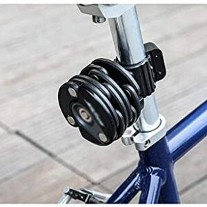 Bicycle Anti-Theft Lock, Mountain Bike Fixed Folding Lock, Bicycle Chain Lock, Creative Burger Lock