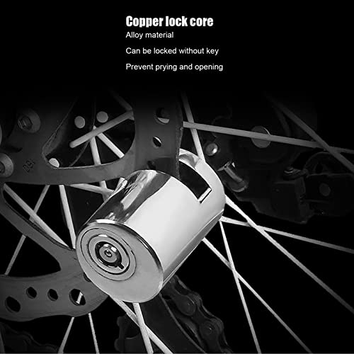 Disc Brake Lock, Disc Brake Lock for Electric Scooter, Sturdy Aluminum Alloy Material, Portable Mini Theft Prevention Security Wheel Disk Lock for Motorcycle Road Cycle Mountain Bike