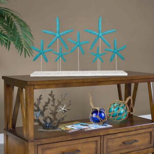 SAILINGSTORY Starfish Decor Coastal Beach Decorations for Home Beach Bathroom Decor Nautical Ocean Decor Large