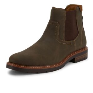 Dockers Footwear Men's Ransome Chelsea Boot, Dark Brown, 9