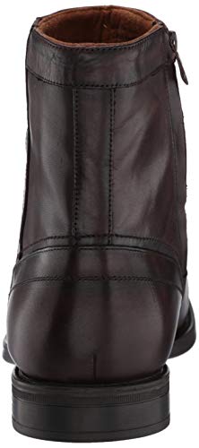 Florsheim mens Medfield Plain Toe Zip Fashion Boot, Brown, 10.5 Wide US