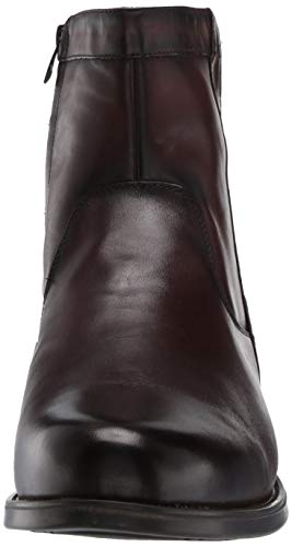 Florsheim mens Medfield Plain Toe Zip Fashion Boot, Brown, 10.5 Wide US