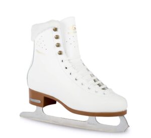 botas - model: diana/figure ice skates for women, girls/color: white, size: adult 5.5