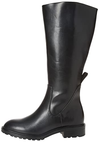 Amazon Essentials Women's Riding Boot, Black, 9