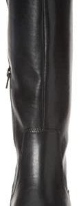 Amazon Essentials Women's Riding Boot, Black, 9