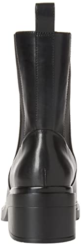 Amazon Essentials Women's Chunky Sole Chelsea Boot, Black, 8