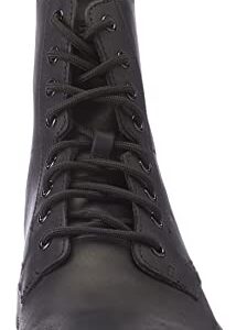 Dr. Martens unisex adult Lace Fashion Boot, Black Wyoming, 10 Women 9 Men US