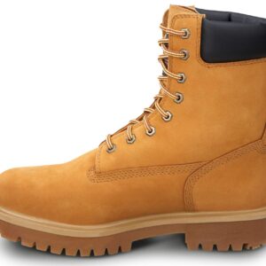 Timberland PRO 8IN Men's, Wheat, Steel Toe, EH, MaxTRAX Slip Resistant, WP Boot (13.0 W)