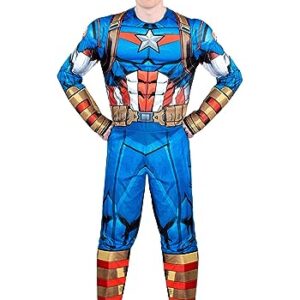 Jazwares MARVEL Captain America Adult Costume Small