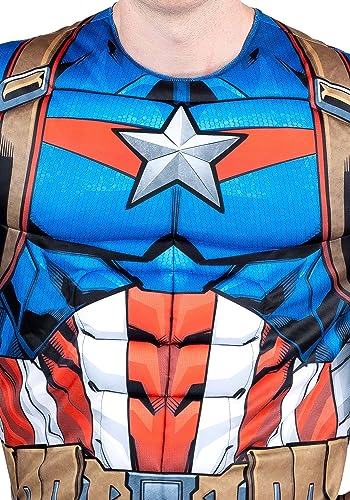 Jazwares MARVEL Captain America Adult Costume Small