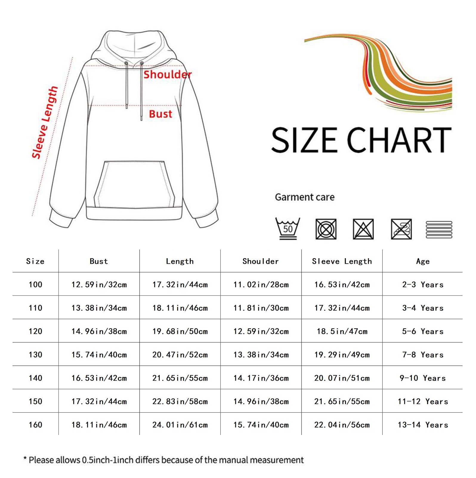 SACLI Anime Costume Hoodie 3D Print Hooded Sweatshirt Movie Cosplay Costume Pullover for Adult Kids 5-6 Years