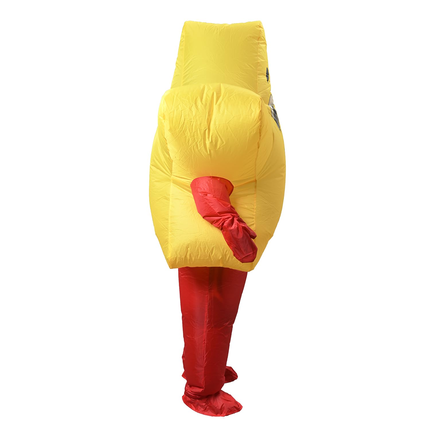 Longteng Five-Point Star Costume Adult Inflatable Costume Men Fancy Dress Halloween Blow Up Suit Cosplay Party (Red)